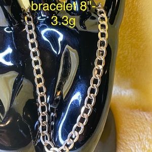 18K real gold bracelet